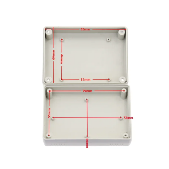 Caja para Proyectos Electrónicos 90x65x36mm - Imagen 4